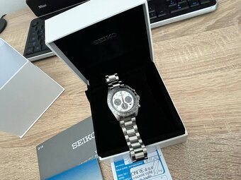 prodám Seiko Prospex Speedtimer SSC911P1 (pandy) - 8
