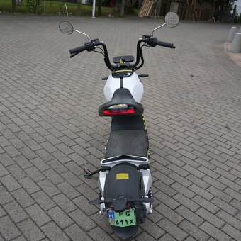 elektrický skútr, ektrická koloběžka MIKU MAX -bílá,použitá - 8
