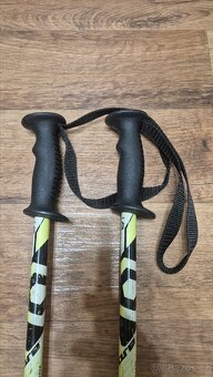 Set dětské Lyže Salomon 130cm, hůlky 10cm, lyžáky 22.5cm - 8