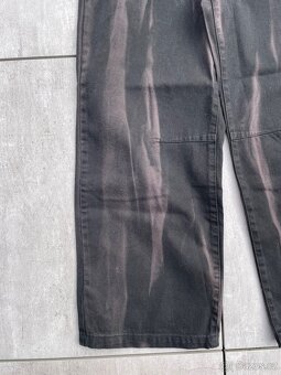 Zara Overdyed Baggy Jeans Black (M) - 8