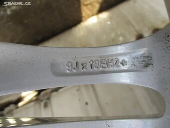 ALU kola BMW F11 8+9x18 ET24 - 8
