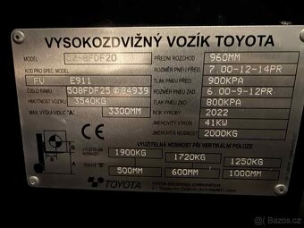 Vysokozdvižný vozík Toyota  1034MTH rok 2022 - 8
