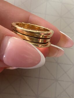 Zlatý prsten Bvlgari 18k - 8
