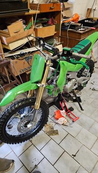 Dirtbike 140c ,,kawasaki " kola 17/16 - 8