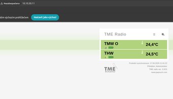 Papouch - TME Radio - THW - TMW O - 8