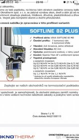Dvoukřídlé plastové okno s trojsklem OKNOTHERM - 8