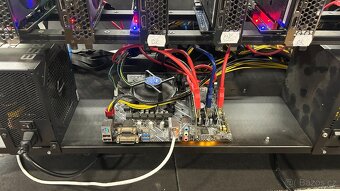 GPU rig minery - 6x RTX3060 - 8
