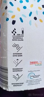 Zimní kombinézy - pro dvojčátka (vel.86) NOVÉ (cena za ks) - 8