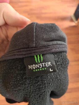 DC Shoes x Monster Energy mikina s kapucí – černá, vel. L - 8