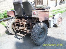 malotraktor domácí výroby - 8