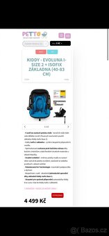 Kočárek bebetto luca dvojkombinace + vajíčko na isofix - 8