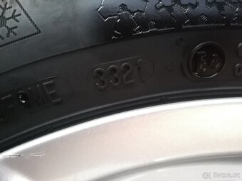 zimní alu Borbet 16" 5x112,Škoda,VW,Seat,Audi,205/55/16 - 8