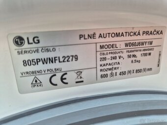LG A+++ PARNÍ SLIM ZÁRUKA DOPRAVA INSTALACE - 8