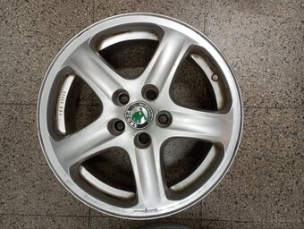 ALU kola 15" originál Škoda Octavia - 8