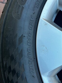 Letní sada Orig.ALU kol Octavia 4, 205/60R16 - 8