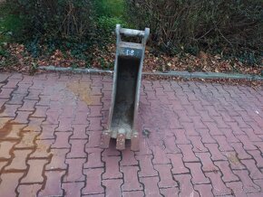 Lžíce podkopová 30 cm (banán),D8 - 8