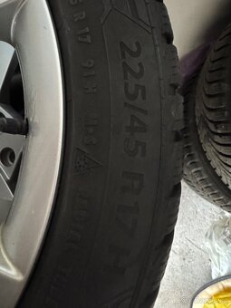 Alu kola zimní sada 225/45 r17 - 8
