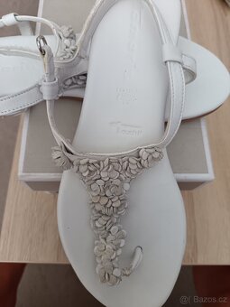 Kožené sandálky Tamaris 38 - 8