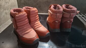 Dívčí Puma zimní boty / sněhule vel.32 a 30 - 8