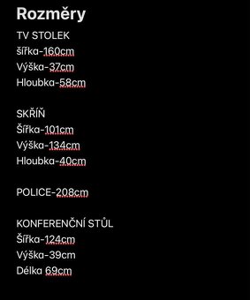 4dílná obývací sada nábytku - 8