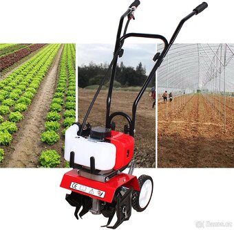 Zahradní kultivátor s benzínovým motorem - nepoužitý - 8
