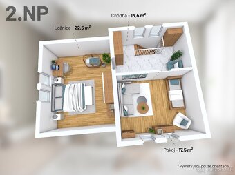🏡 Prodáváme rodinný dům 4+KK, 106 m² s pozemkem 951 m² – Vl - 8