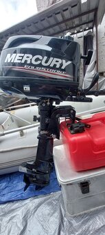 Nafukovací člun s motorem Mercury 6hp FSM 5PS+silný elektrom - 8