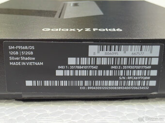 Samsung Z Fold 6 12/512GB - 8