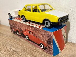 ŠKODA 120L S VLEKEM A ORIGINÁLNÍ KRABICÍ KDN - 8