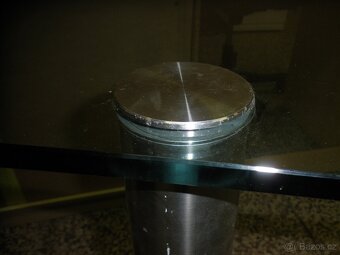 Moderní skleněný stůl - 8