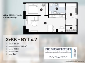 Nová bytová jednotka 2kk Měřín - 8