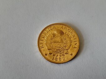 Zlatá mince Un Argentino (Cinco Pesos) - 8