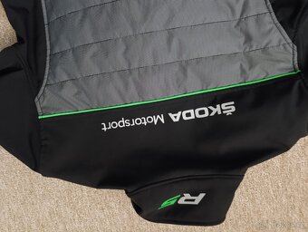 Pánská zateplená bunda zn. Škoda RS Motorsport vel. L - 8