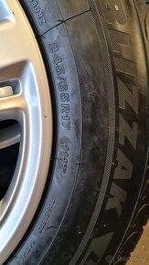 ALU KOLA R17 - 5x120 originál zimní VW AMAROK, TOUAREG, T5 - 8