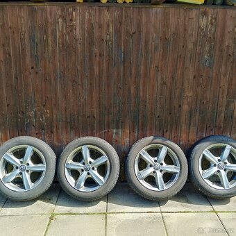 Alu kola 5x112 s pneu205 /55/16 zimni - 8