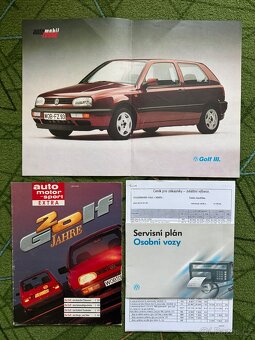 VW Corrado, VW Golf a VW Vento prospekty a katalogy - 8