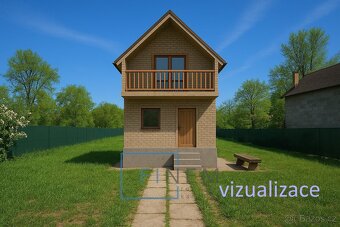Pozemek 348 m2 ke stavbě rekreačního domku, v blízkosti řeky - 8