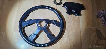 4ramenný kožený volant votex - 8