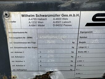 Schwarzmüller SPA 3/E+ Mercedes Nápravy - 8