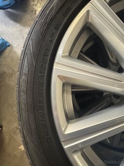 18"letní alu sada Turbine 5x108 origo Volvo S90 V90 245/45 - 8