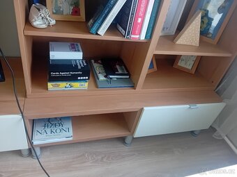 Ikea Besta obývací stěna +knihovny - 8