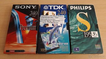 VHS Videokazety - 8