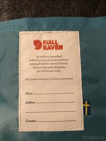 Batohy Fjällräven Kanken bledě modrý s hnědými prvky - 8