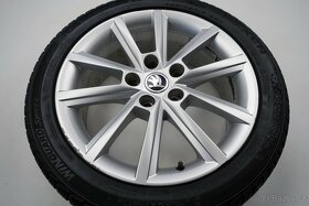 Škoda Octavia  - Originání 17" alu kola - Zimní pneu - 8