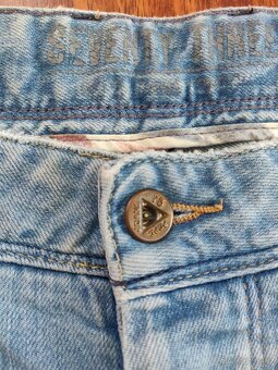 Světle modré riflové kraťasy Pepe Jeans – míry viz foto - 8