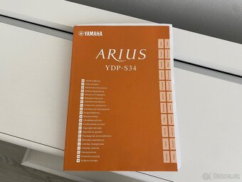 Digitální piano Yamaha Arius YDP-S34 bílé - 8