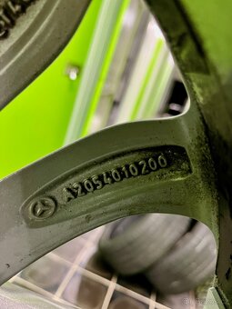 Mercedes-Benz letni sada s pneu 225/50 r17 - 8