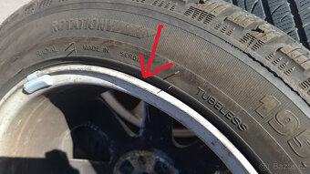 90% orig. zimní ALU kola 16" 4x100 Mini Cooper - levně - 8