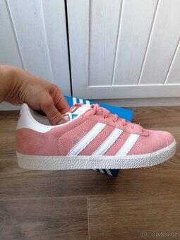 Dámské/dívčí boty Adidas Gazelle - 8