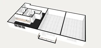Pronájem bytu 2+1 s balkonem, ul. Důlce, Ústí nad Labem - 8